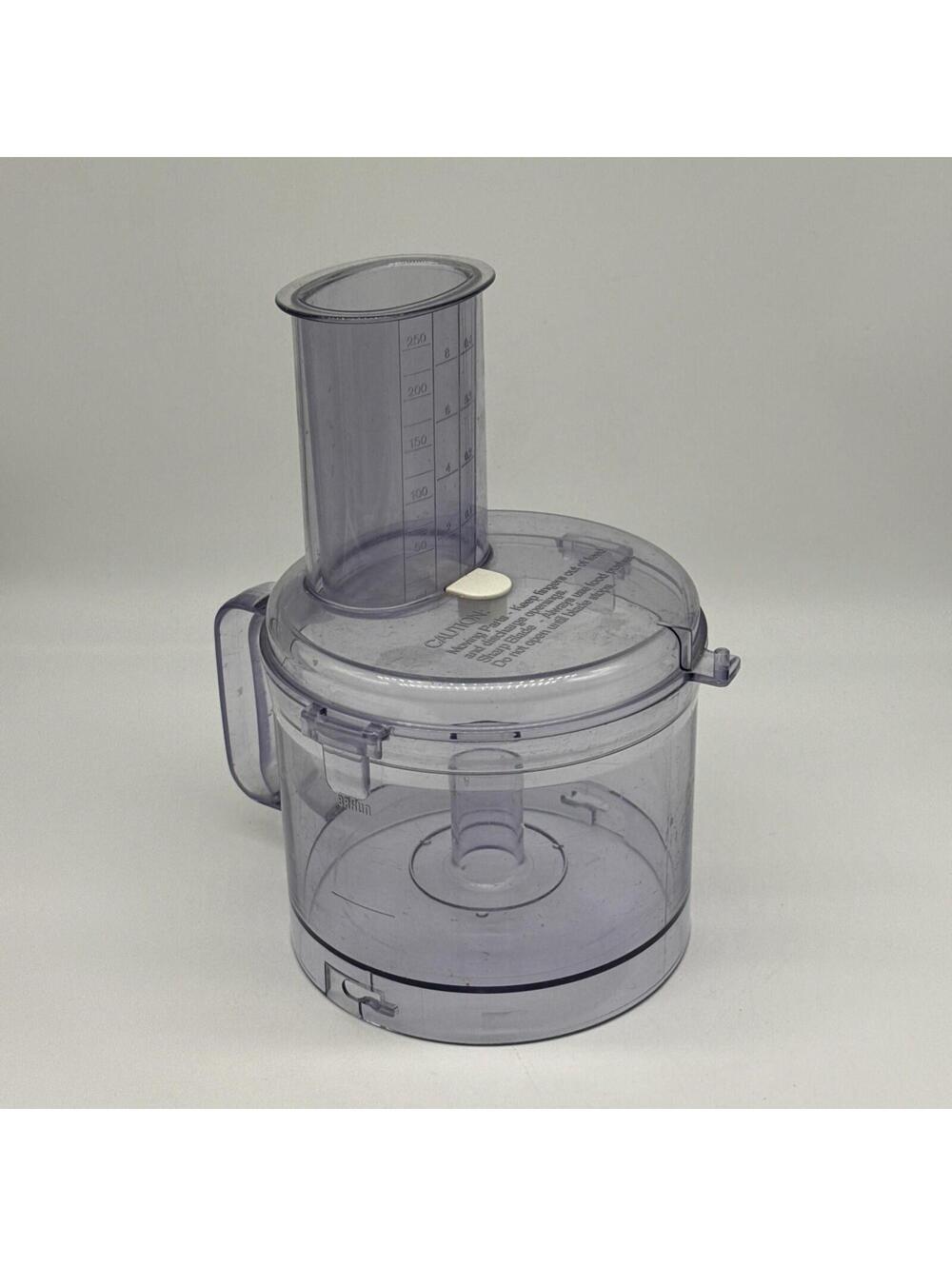 Cup And Lid Pusher Braun Multipractic Food Processor 4243 4258 4259 4261 4262